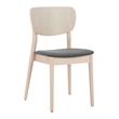 Kellua Dining Chair (Set of 2) Gray & Natural