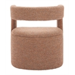 Atria Accent Chair & Ottoman Tawny Brown