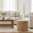 Fije Storage Ottoman Oat Yellow