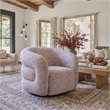 Refine Swivel Chair Pink Tweed