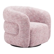 Refine Swivel Chair Pink Tweed