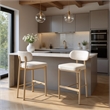 Aurea Barstool (Set of 2) Light Gray