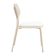 Zeal Dining Chair (Set of 4) Light Gray & Beige