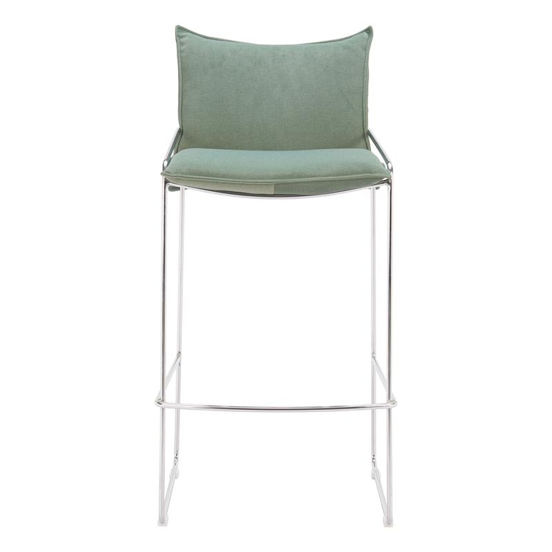 Pola Barstool Green Indoor