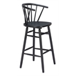 Stenger Barstool (Set of 2) Black