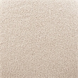 ZUO Placid Shearling-Style Fabric Upholstered Queen Bed in Beige