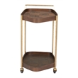 Stela Bar Cart Walnut