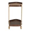 Stela Bar Cart Walnut