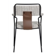 Couva Dining Chair (Set of 2) Gray Tweed
