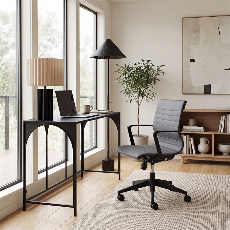 Stacy Office Chair Dark Gray