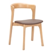 Pioro Dining Chair (Set of 2) Brown & Natural