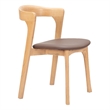 Pioro Dining Chair (Set of 2) Brown & Natural