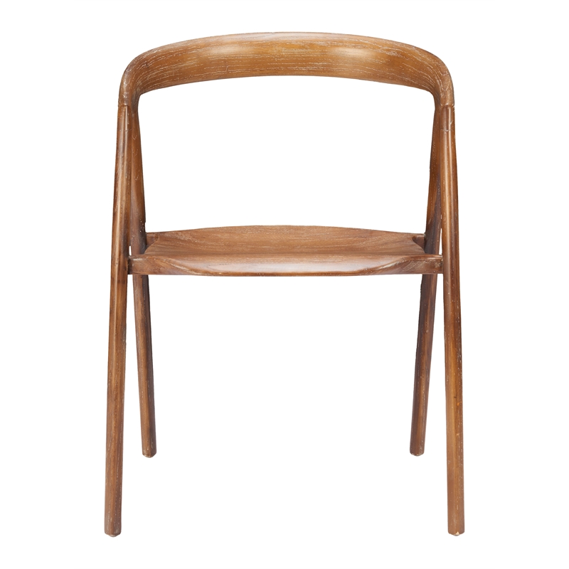 Ziran Dining Chair (Set of 2) Walnut
