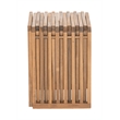 Riviera Extendable Stool (Set of 2) Natural
