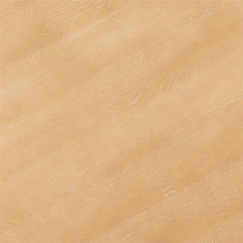 ZUO Tabi Solid Elm Wood Round Dining Table in Brown
