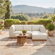 Christy Corner Chair Beige
