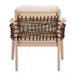 Wezly Accent Chair Ivory