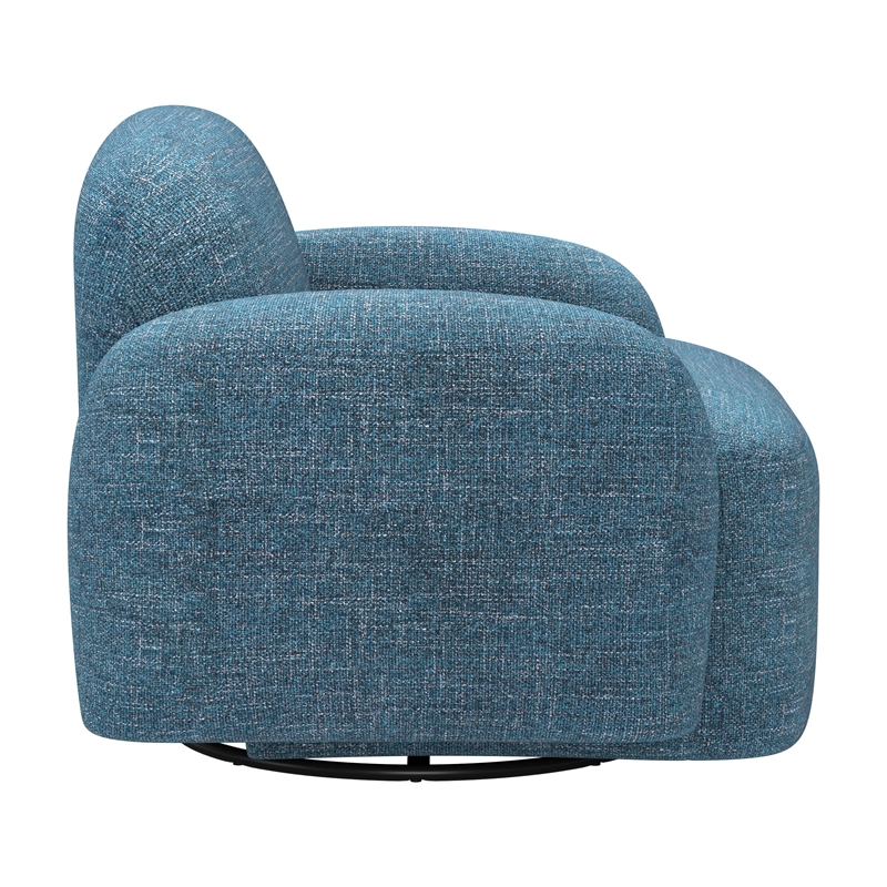 Cleo Swivel Chair Blue