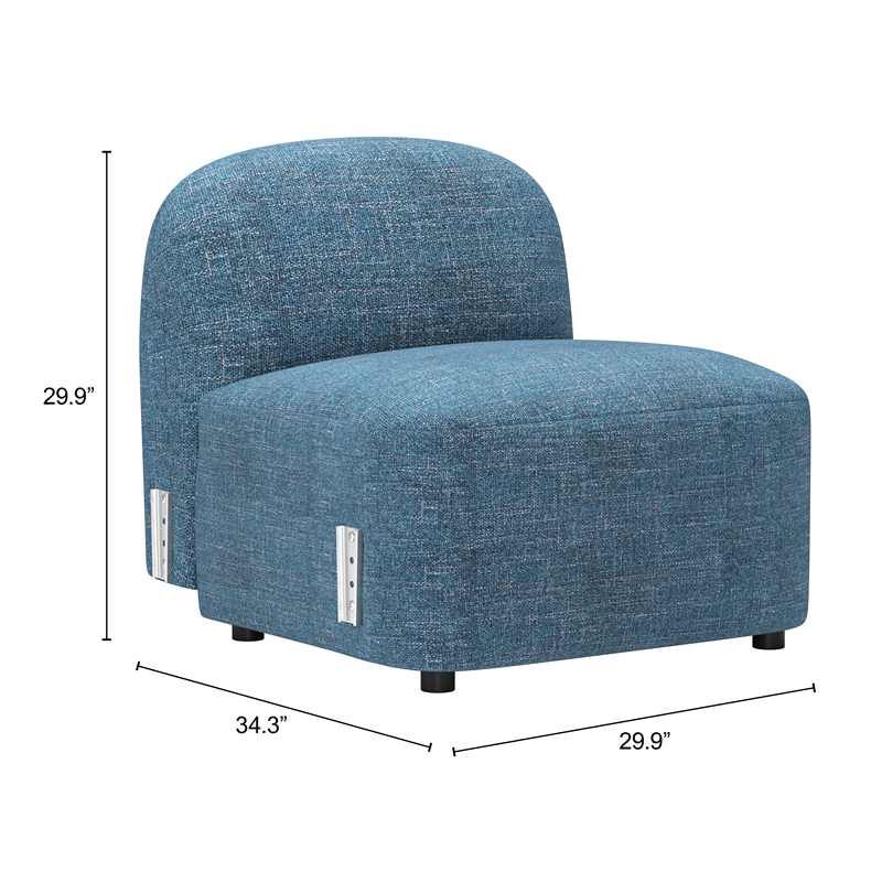 Cleo Middle Chair Blue