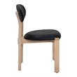 Rilou Dining Chair (Set of 2) Black & Natural