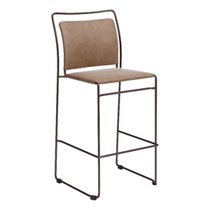 Verbena Barstool (Set of 2) Brown