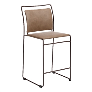 Verbena Counter Stool (Set of 2) Brown