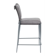 Freesia Counter Stool (Set of 2) Charcoal Gray