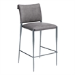 Freesia Barstool (Set of 2) Charcoal Gray