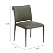Freesia Dining Chair (Set of 2) Olive Green