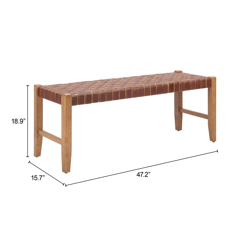 Bandani Collection Bench Brown