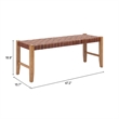 Bandani Collection Bench Brown
