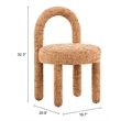 Curco Dining Chair (Set of 2) Brown