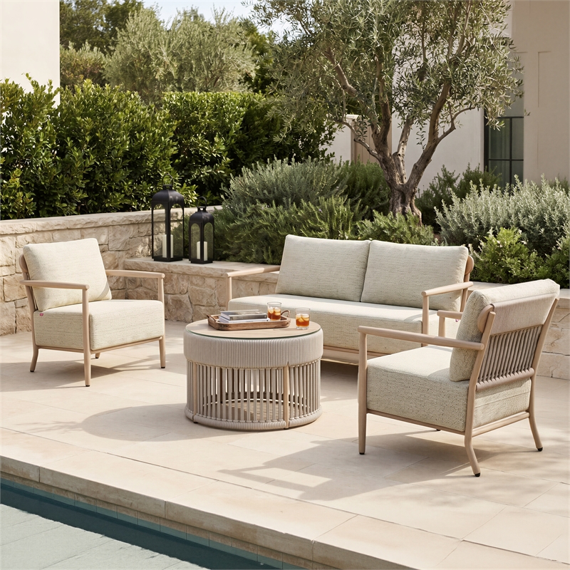 Sora Outdoor Armchair Green