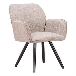 Sieve Swivel Dining Chair (Set of 2) Beige