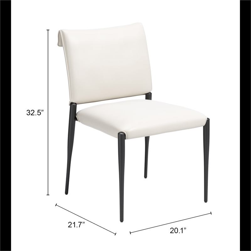 Freesia Dining Chair (Set of 2) White
