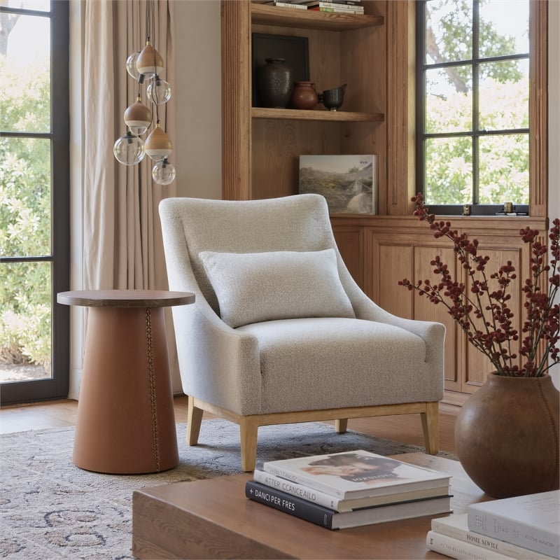 Velun Accent Chair Ivory