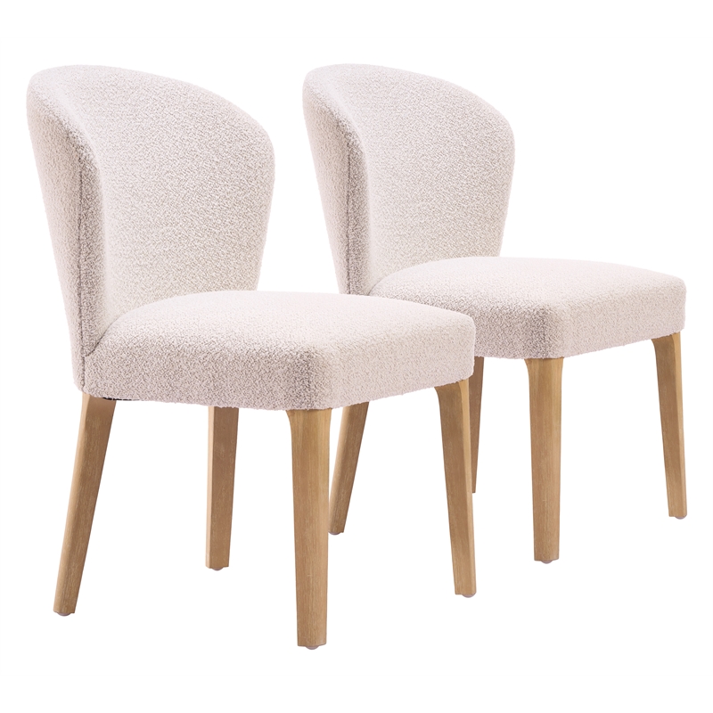 Mondstein Dining Chair (Set of 2) Ivory