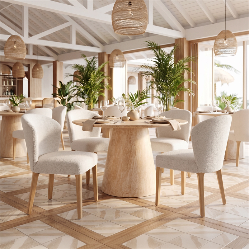 Mondstein Dining Chair (Set of 2) Ivory
