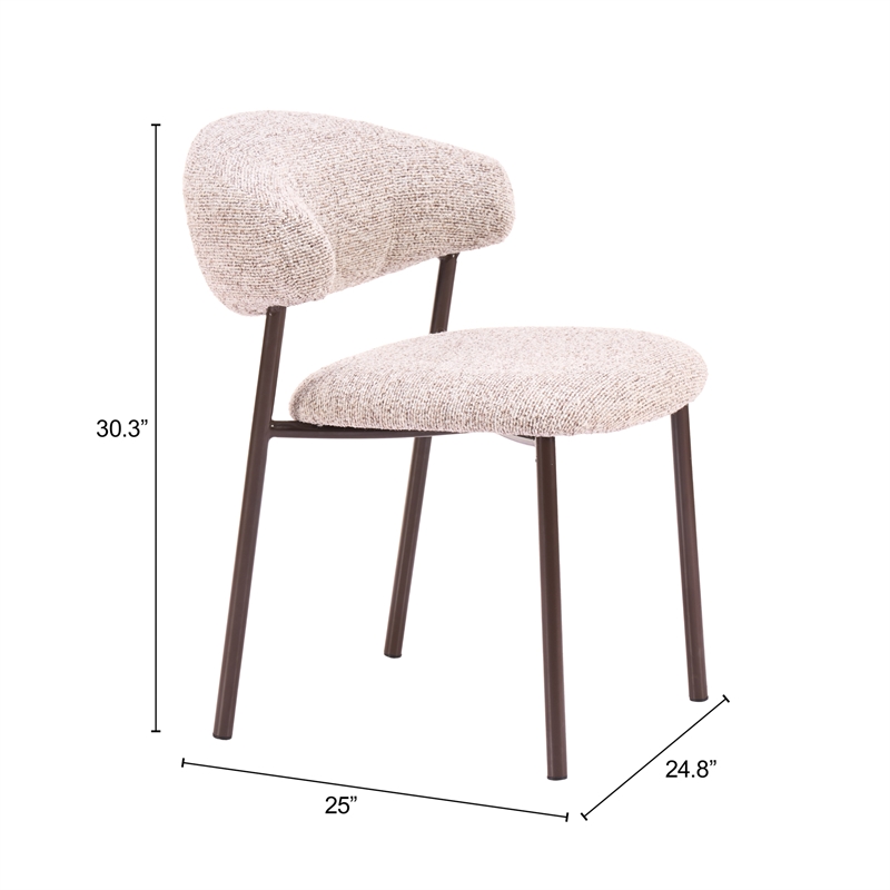 Seville Dining Chair (Set of 2) Cloud Beige