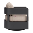 Foret Swivel Chair Black