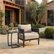Foret Armchair Black