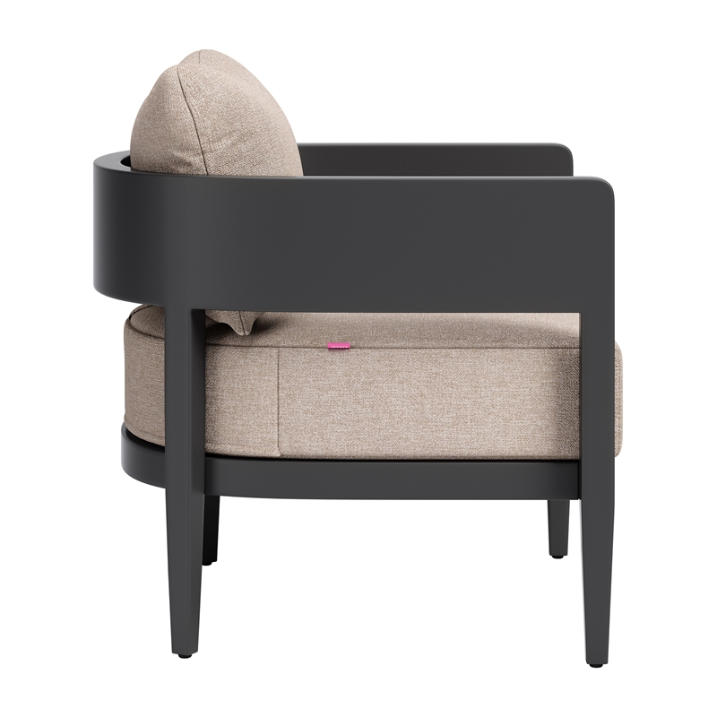 Foret Armchair Black