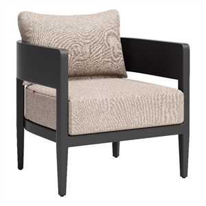 Foret Armchair Black