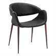 Limay Dining Chair (Set of 2) Black & Walnut