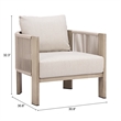 Sunlit Springs Accent Chair Gray