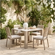 Reefline Armless Dining Chair (Set of 2) Gray