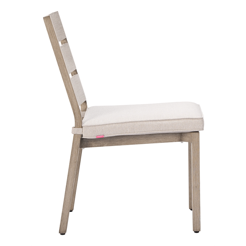 Reefline Armless Dining Chair (Set of 2) Gray