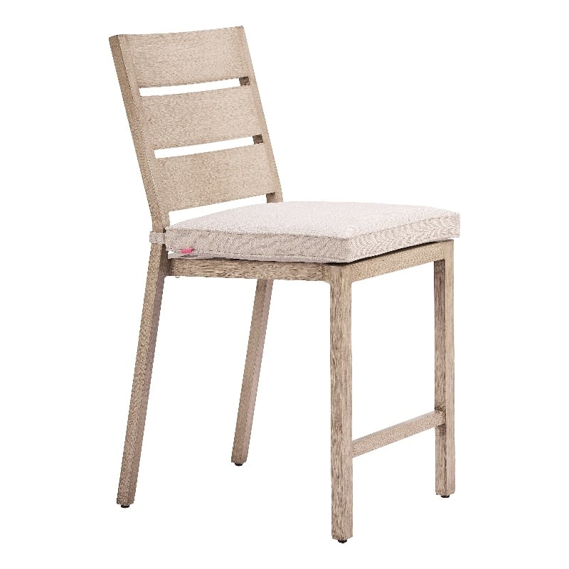 Reefline Armless Counter Stool (Set of 2) Gray
