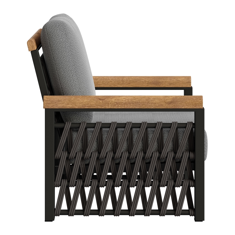 Naru Accent Chair Gray