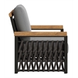 Naru Accent Chair Gray